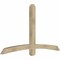 Ekena Millwork Bellingham Rough Sawn Timber Gable Bracket, Douglas Fir, 72"W x 42"H x 4"D x 4"F, 14/12 Pitch GBW072X42X0404BEL00RDF - alternate 2